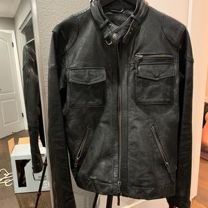 True Religion Leather Jacket